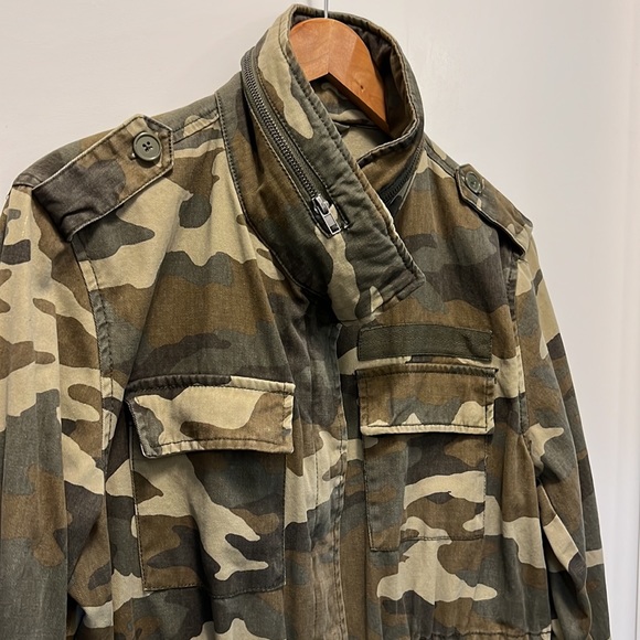 Cool, casual, camouflage, 100% cotton spring summer jacket - Picture 2 of 5